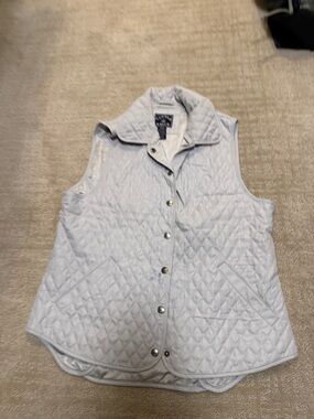 Cutter & Buck Quilted Vest in Pale Blue